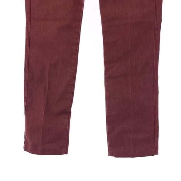 7 For All Mankind x Emilio Pucci Carol Jeans Rust Sz 27 Straight Leg Womens - Picture 5 of 10